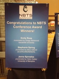 The last NBTS award winners!
